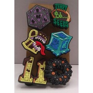 Set of 6 Shoe Charms for Crocs featuring 	Stranger Things	A3